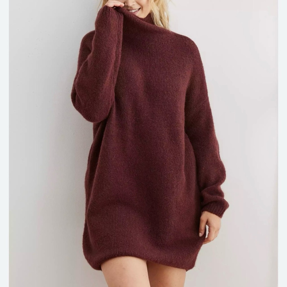 Aerie wool blend‎ sweater dress size S